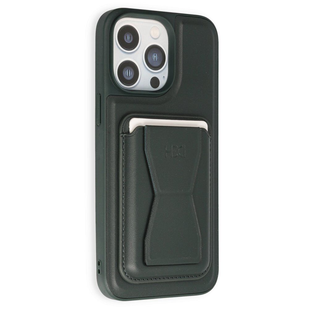 HDD iPhone 13 Pro Kılıf HD Deri Luxury Magnet Kartvizitli Kapak