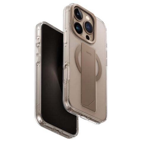 Uniq iPhone 16 Pro Heldro Max Magsafe Standlı Kapak
