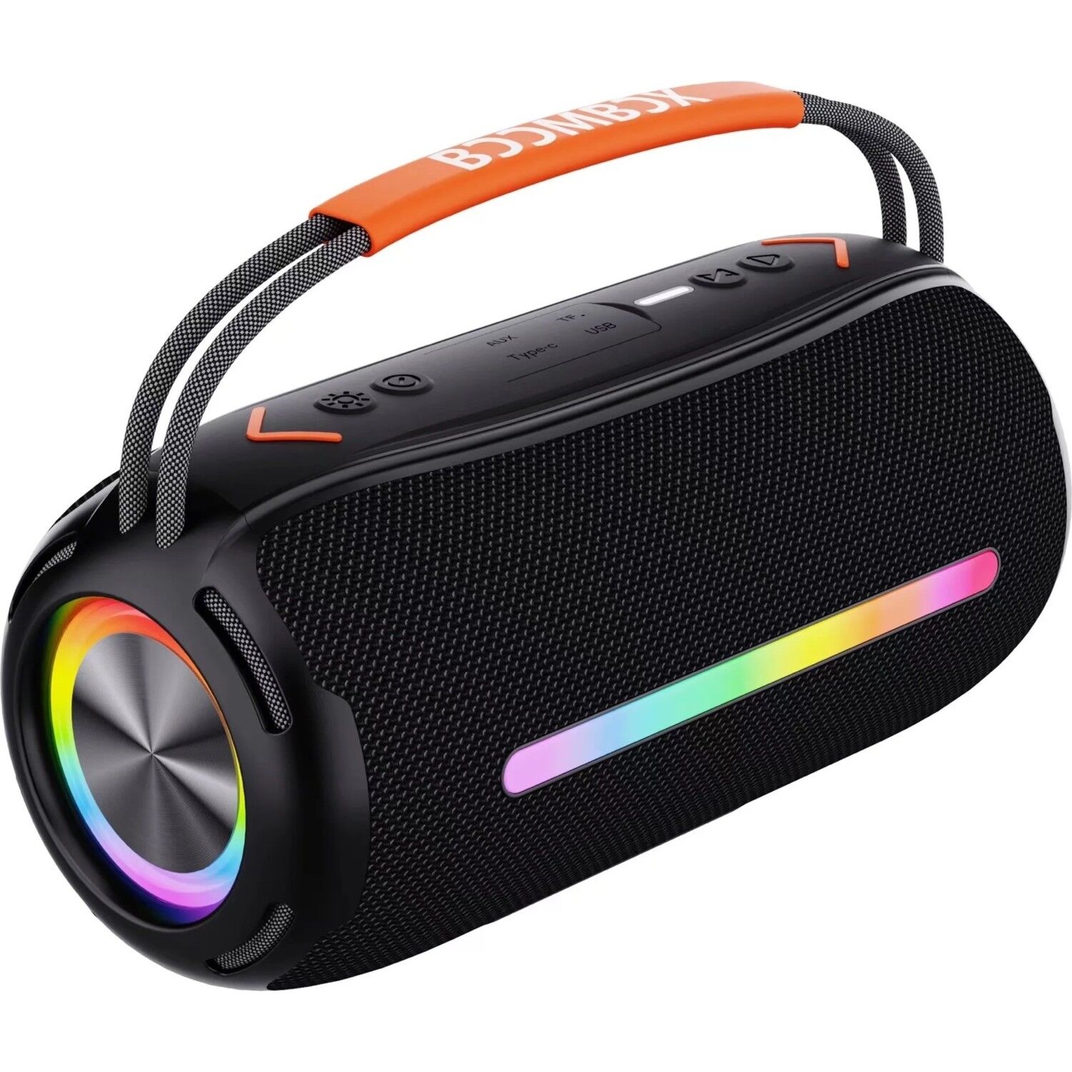 BOOMBOX360 20W Su Geçirmez Taşınabilir Rgb Işıklı Bluetooth Hoparlör
