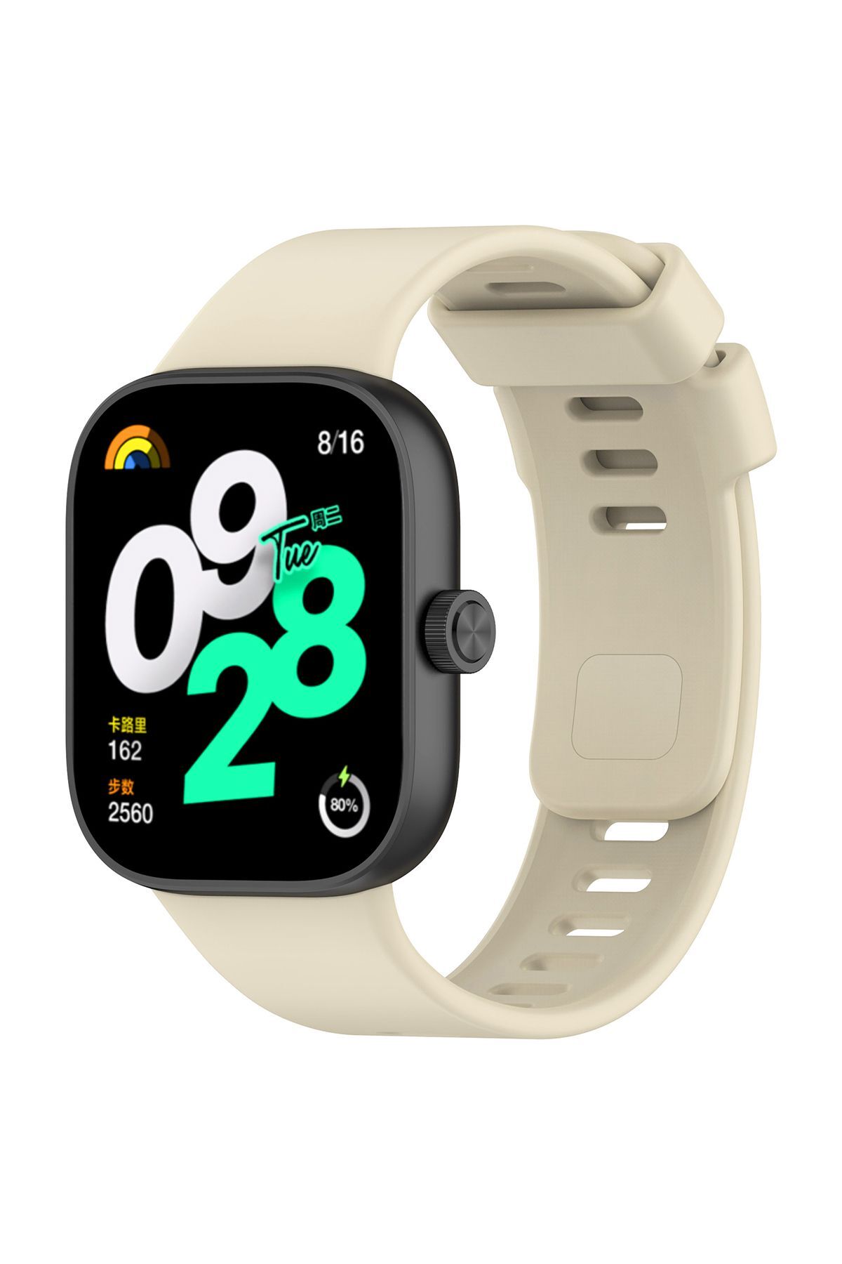 Xiaomi Mi Band 8 Pro - Red mi Watch 4 Uyumlu Spor Slikon Kordon