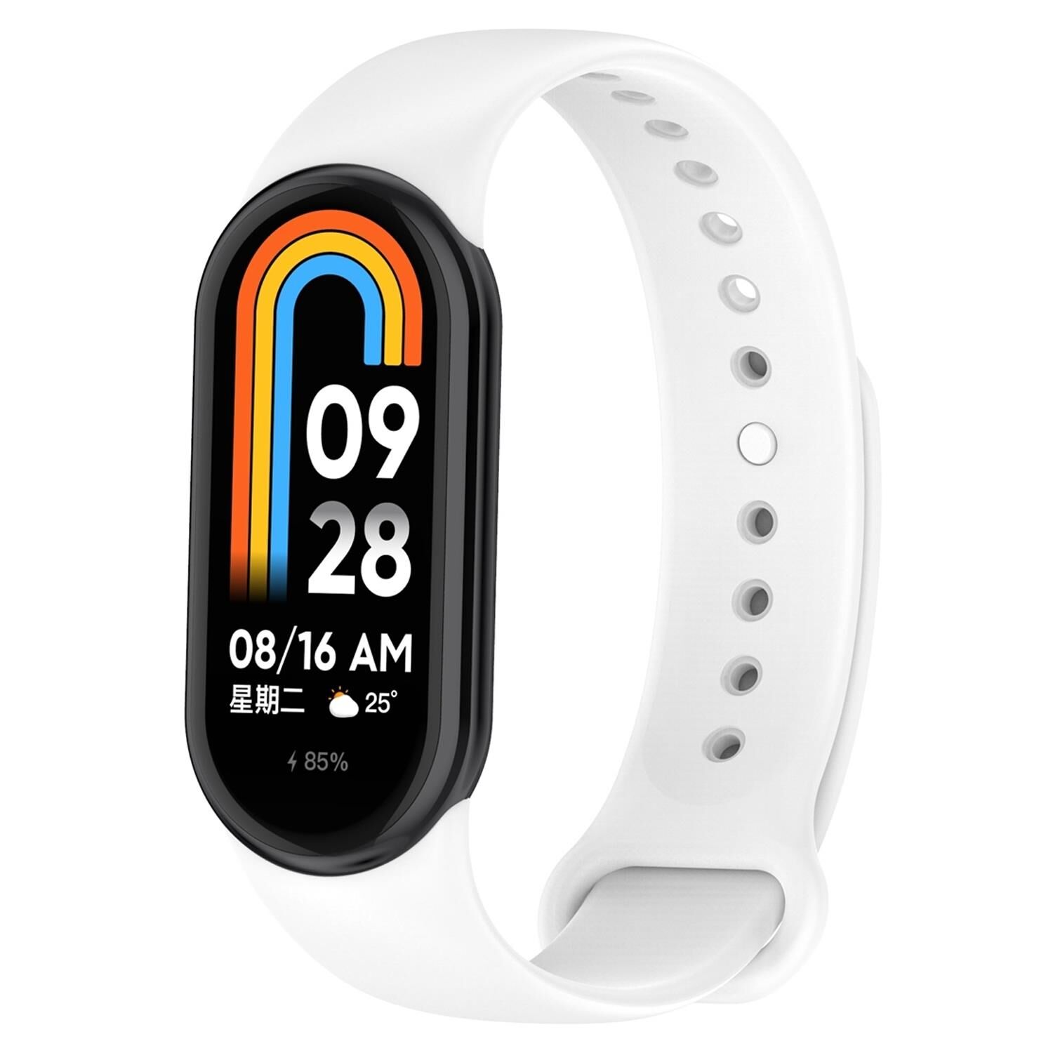 Xiaomi Mi Band 8 Uyumlu Spor Slikon Kordon