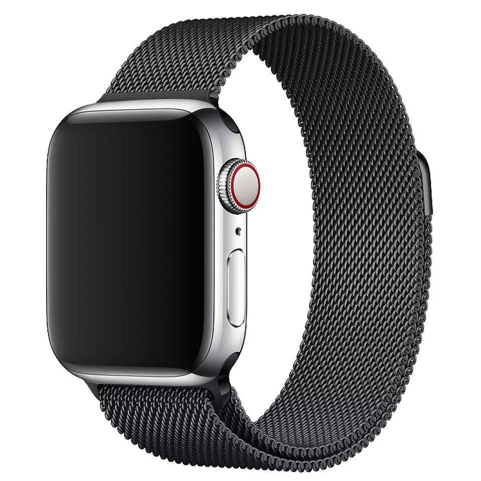 Apple Watch Uyumlu Çelik Hasır Kordon