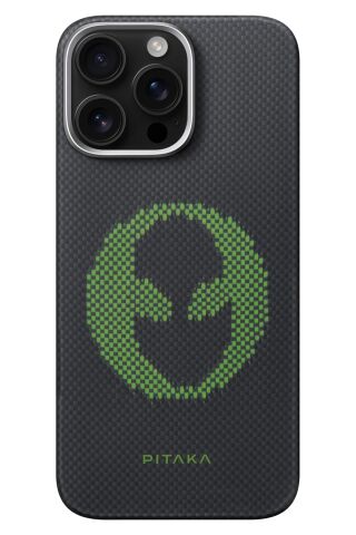 PİTAKA Tactile Woven iPhone 16 Pro Max MagSafe Uyumlu Kılıf Alien