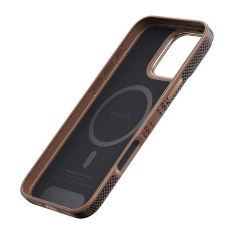 PİTAKA Military-Grade iPhone 16 Pro Max MagSafe Uyumlu Aramid Fiber Kılıf Sunset