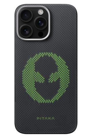 PİTAKA Tactile Woven iPhone 16 Pro MagSafe Uyumlu Kılıf Alien