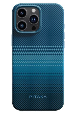PİTAKA Military-Grade iPhone 16 Pro MagSafe Uyumlu Aramid Fiber Kılıf Moonrise