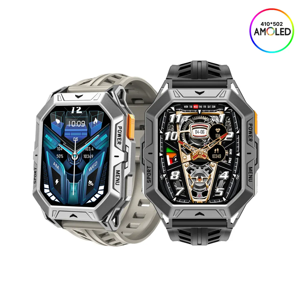 Harvox X1 Pro Akıllı Saat gümüş