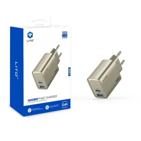 LITO LC04 GAN 36W Hızlı Şarj Cihazı