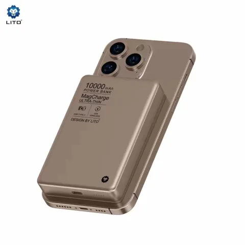 Lito LP01 Kablosuz Manyetik Powerbank 10000Mah