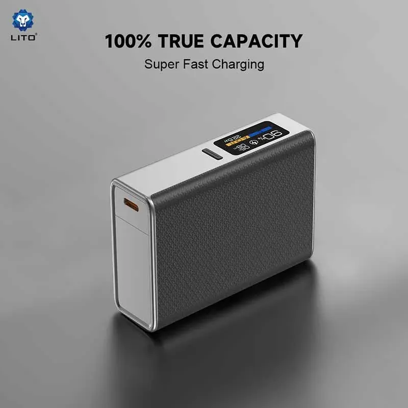 LITO LP05 22.5W GaN Hızlı Şarjlı 10000 mAh Power Bank