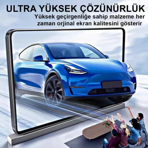 Tesla Model 3/Y Ekran Koruyucu, Tesla M+ 0.3mm 2.5D