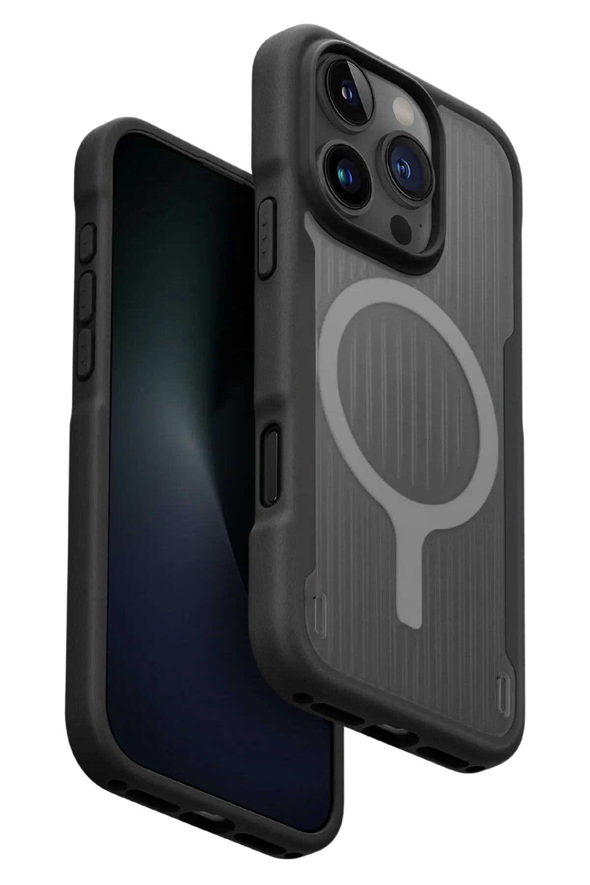 Uniq iPhone 16 Pro  Combat Active Magsafe Kapak siyah