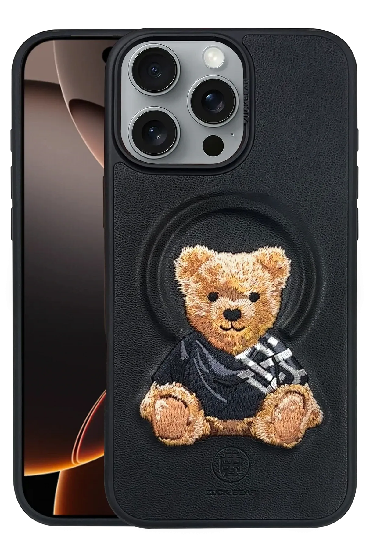 ZuckBear iPhone 16 Pro - 16 Pro Max Everley Magsafe Kapak - Siyah