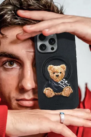 ZuckBear iPhone 16 Pro - 16 Pro Max Everley Magsafe Kapak - Siyah