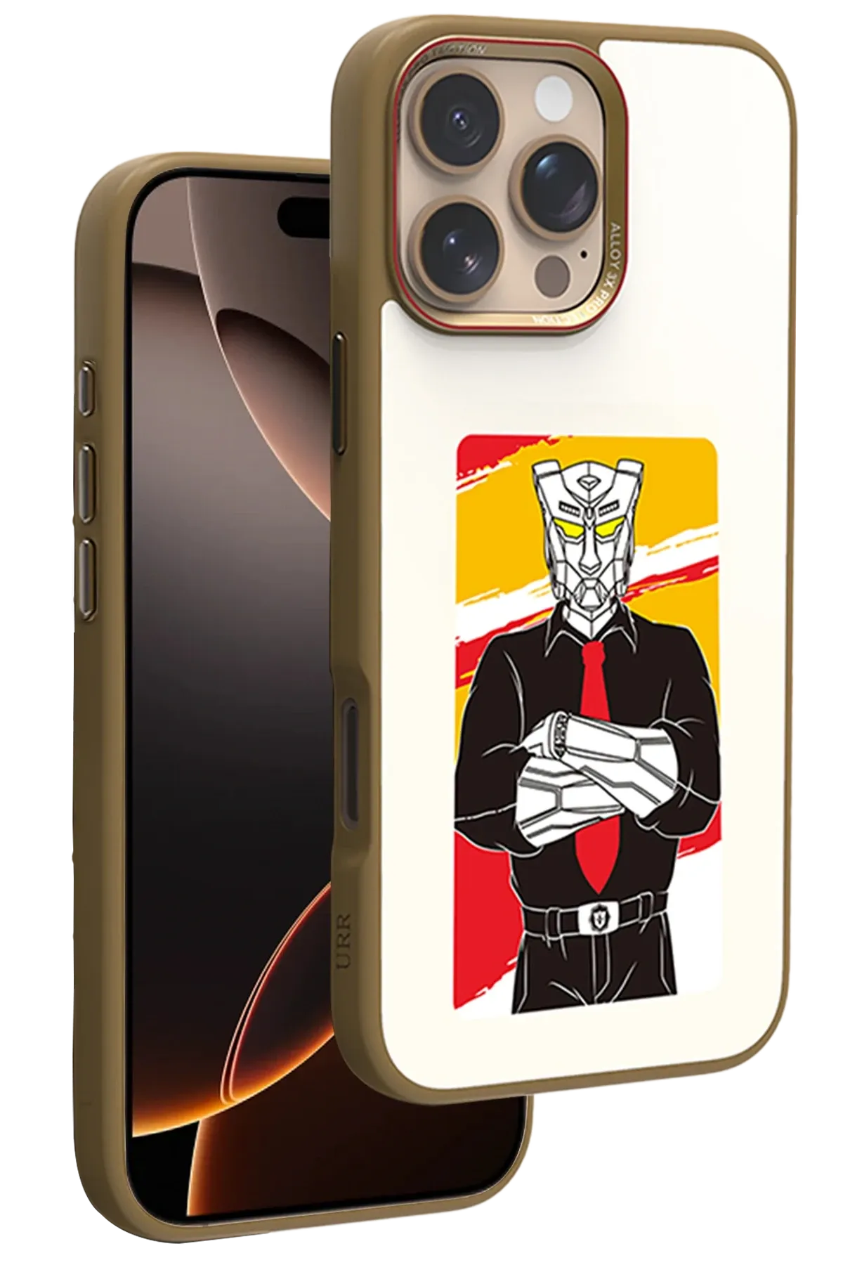 URR iPhone 16 Pro - 16 Pro Max NFC Smart Case Akıllı Kapak