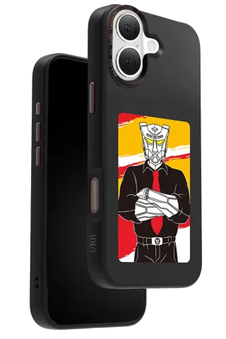 URR iPhone 16 NFC Smart Case Akıllı Kapak - Siyah