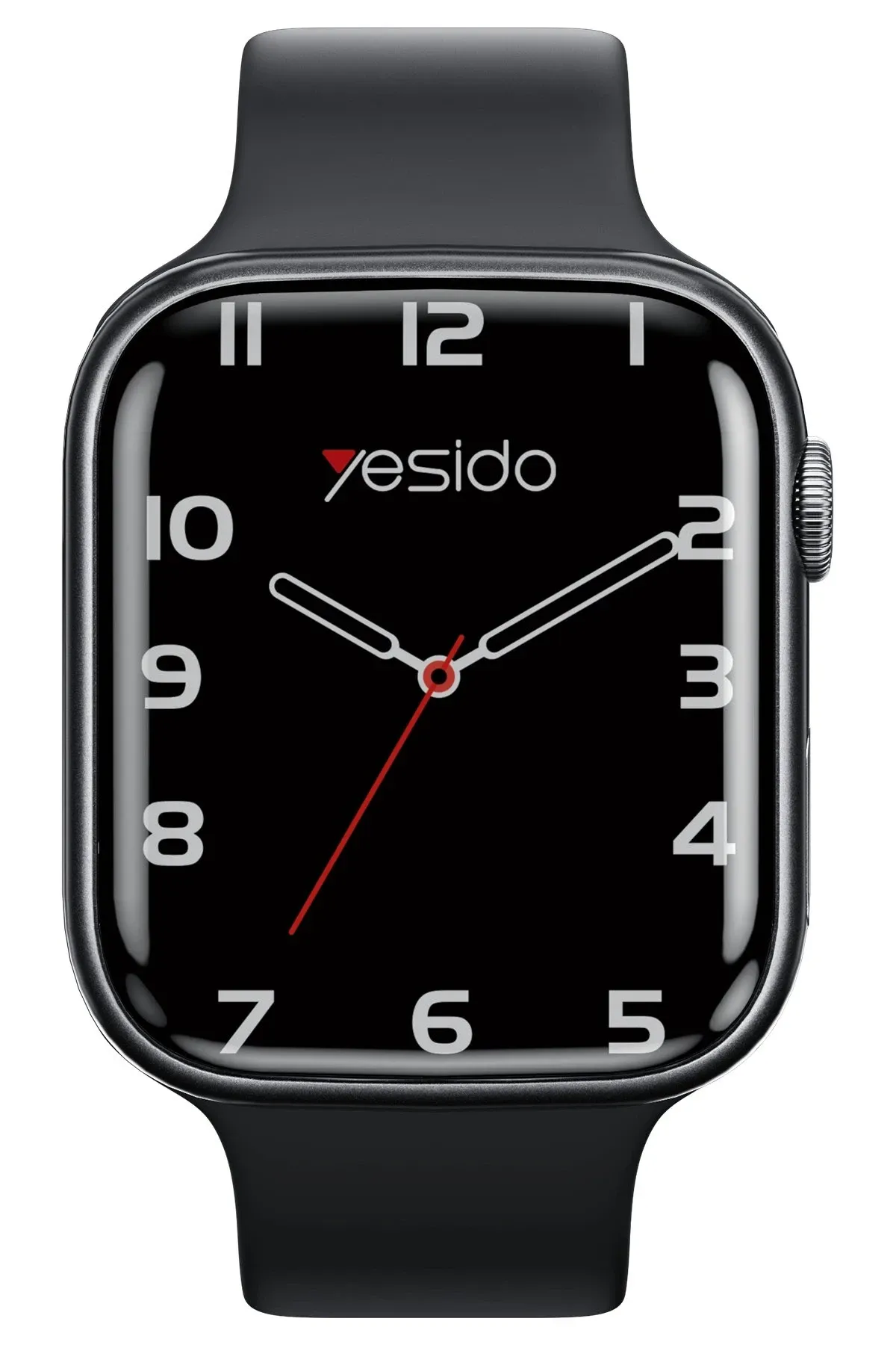 Yesido IO23 2.01 inç IPX4 Su Geçirmez Konuşma ve Sağlık Takip Özellikli 2 Adet Kordonlu Akıllı Saat - Siyah