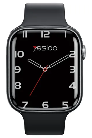 Yesido IO23 2.01 inç IPX4 Su Geçirmez Konuşma ve Sağlık Takip Özellikli 2 Adet Kordonlu Akıllı Saat - Siyah