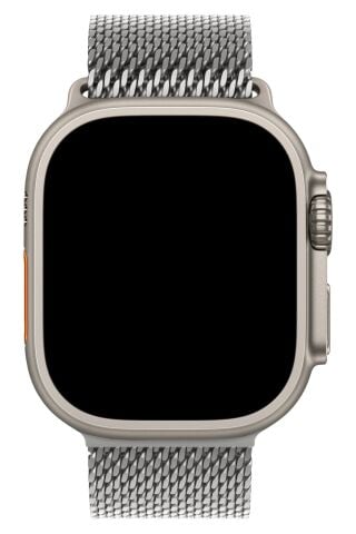Apple Watch Ultra Uyumlu Kalın Örgü Milano Loop - Gümüş Gri