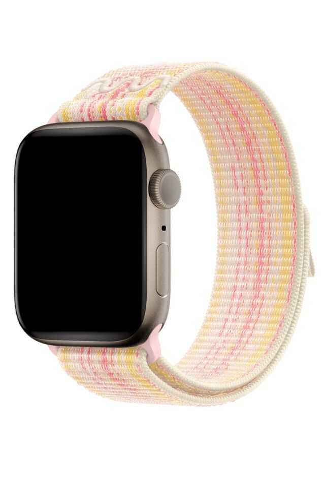 Apple Watch Uyumlu Nike Cırtcırtlı Kordon Yıldız Işığı