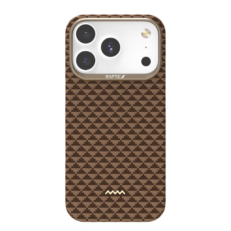 Apple iPhone 17 Pro Max Kılıf M-safe Şarj Özellikli Raptic Aramid Skin Origin Serisi Kapak İphone 17 Pro Max