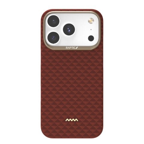 Apple iPhone 17 Pro Max Kılıf M-safe Şarj Özellikli Raptic Aramid Skin Origin Serisi Kapak İphone 17 Pro Max