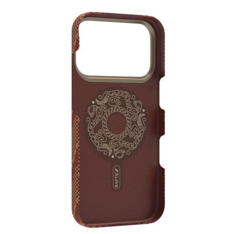 Apple iPhone 17 Pro Max Kılıf M-safe Şarj Özellikli Raptic Aramid Skin Bionic Serisi Kapak 17 Pro Max