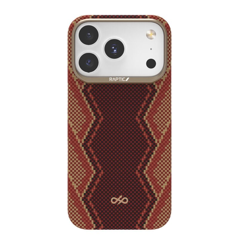 Apple iPhone 17 Pro Max Kılıf M-safe Şarj Özellikli Raptic Aramid Skin Bionic Serisi Kapak 17 Pro Max