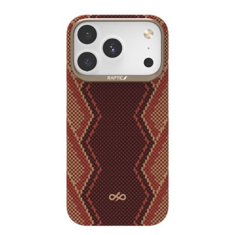 Apple iPhone 17 Pro Max Kılıf M-safe Şarj Özellikli Raptic Aramid Skin Bionic Serisi Kapak 17 Pro Max