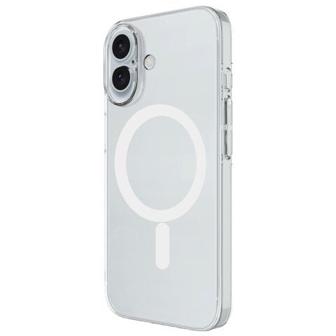 Apple iPhone 17 Kılıf Sararmaz M-safe Şarj Özellikli Şeffaf Kamera Çerçeveli Porto Kapak