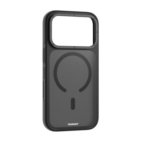 Apple iPhone 17 Pro Kılıf M-safe Şarj Özellikli Youngkit Rock Sand Serisi Kapak 17 Pro Max