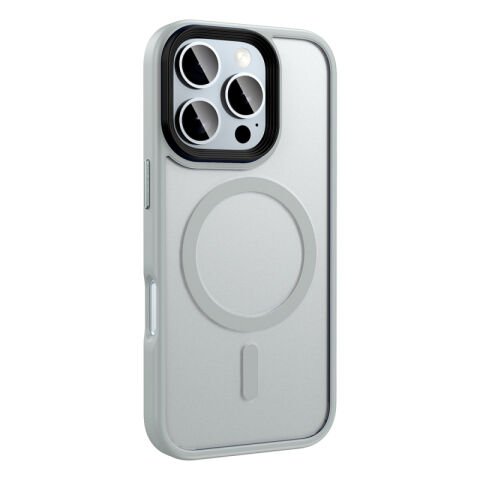 Apple iPhone 16 Pro Max Kılıf Mat Arka Yüzey Wireless Şarj Özellikli Flet Magsafe Kapak rose gold