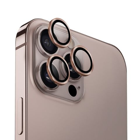 Unıq Alüminyum Kamera Koruyucu Lens  - Gold