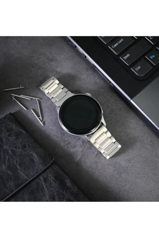 Huawei Ve Samsung Uyumlu 22 Mm Metal Kordon
