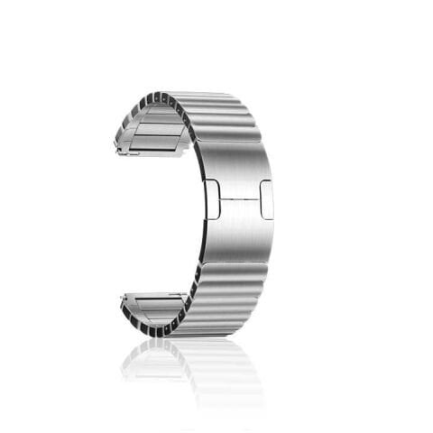 Huawei Ve Samsung Uyumlu 22 Mm Balık Sırtı Metal Kordon