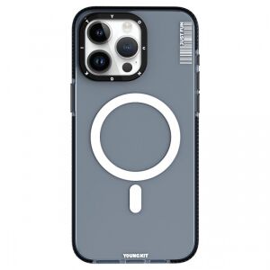iPhone 15 Pro Magsafe Şarj Özellikli YoungKit Crystal Color Serisi Kapak CSCX001