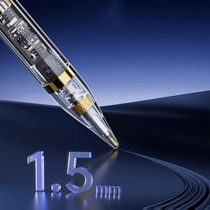 Wiwu Pencil W Pro Dijital Led Göstergeli Palm-Rejection Şeffaf Görünüm Tasarımlı Dokunmatik Çizim Kalemi