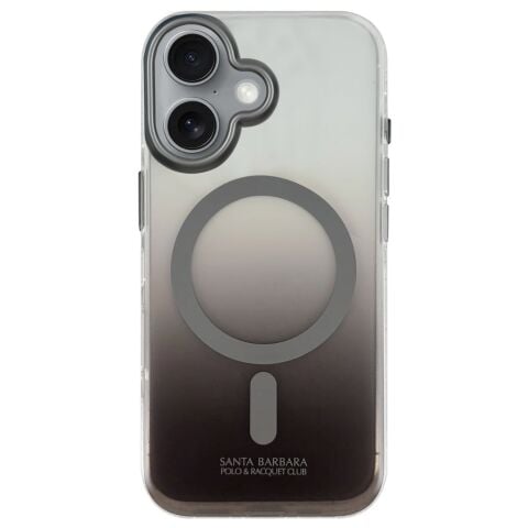 Santa Barbara Polo Racquet Club iPhone 16 Plus Augus Magsafe Kapak gri