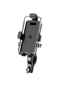 Darbe Emici Motor Bisiklet - Scooter Bisiklet İçin 360 Dönebilen Telefon Tutucu