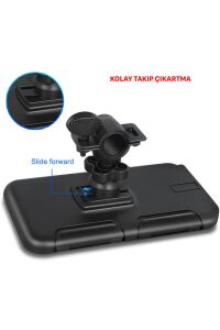 Motosiklet Telefon Tutucu Bisiklet Telefon Tutucu Su Geçirmez