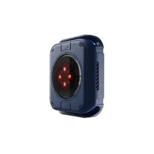 Apple Watch  44-45 mm SkinArma Kurono Buzlu Tasarım Sert PC Kasa Koruyucu siyah