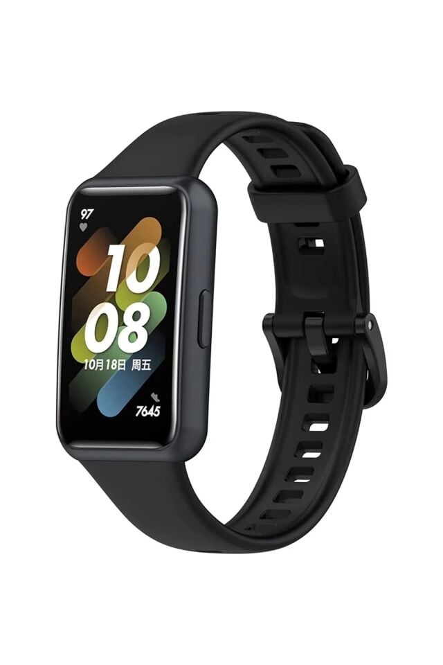 Huawei Band 7 Uyumlu Spor Slikon Kordon
