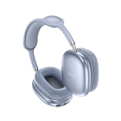 Hoco W35 Air 45 H Triumph Aux Destekli Bluetooth Kablosuz Kulaklık mavi