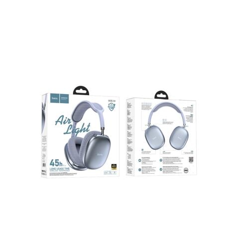 Hoco W35 Air 45 H Triumph Aux Destekli Bluetooth Kablosuz Kulaklık mavi