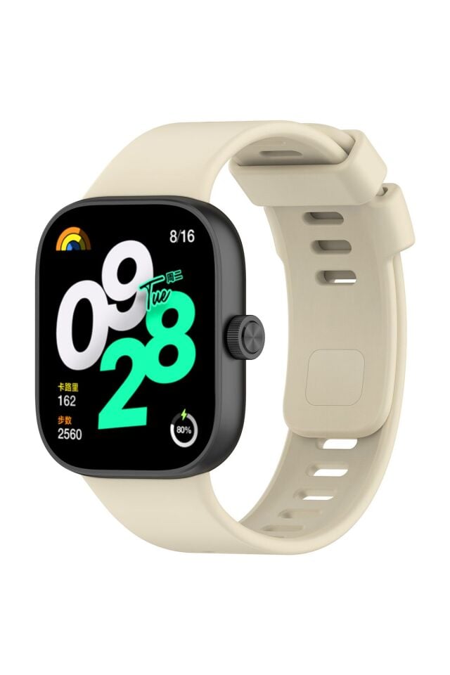 Xiaomi Mi Band 8 Pro - Red mi Watch 4 Uyumlu Spor Slikon Kordon